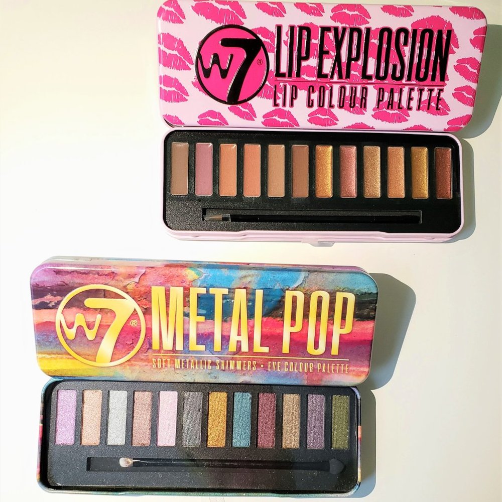 Eyeshadow and lip palette